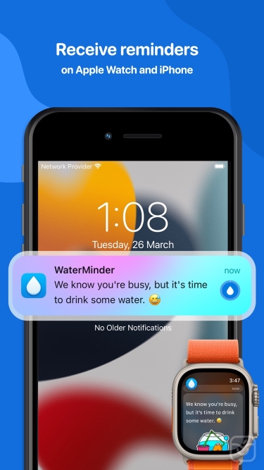 تصاویر Water Tracker ++ | آنلاک‌شده