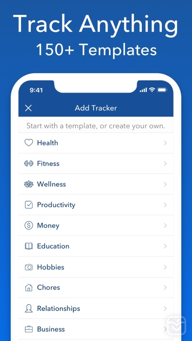 تصاویر Strides: Goal & Habit Tracker