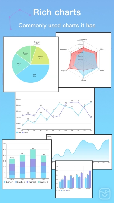 تصاویر Fast Chart-Design&Export chart
