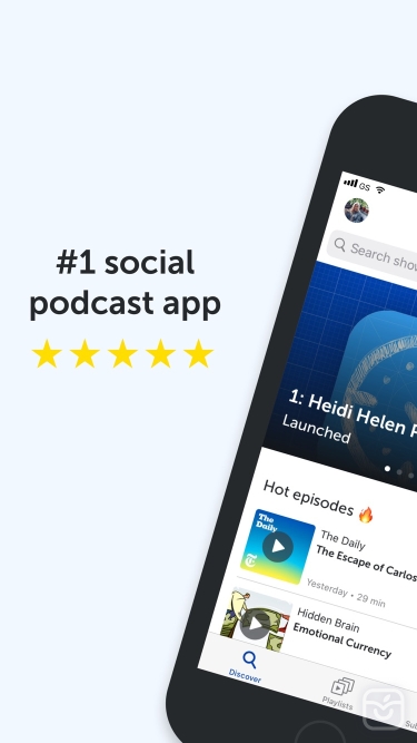تصاویر Breaker—The social podcast app