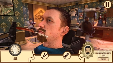 تصاویر Barber Shop Hair Saloon Sim 3D