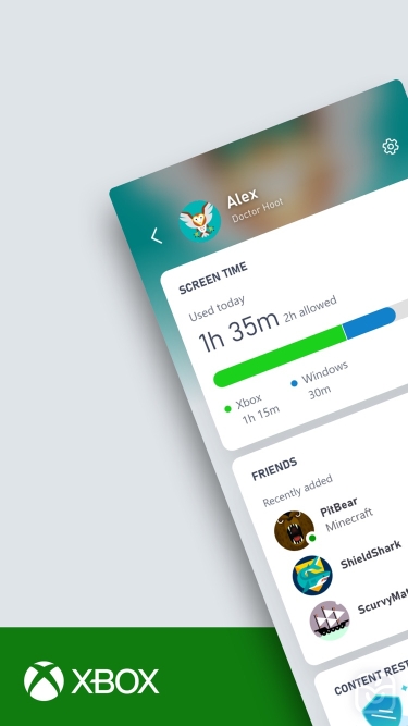 تصاویر Xbox Family Settings