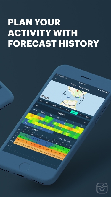 تصاویر Windy Pro: marine weather app