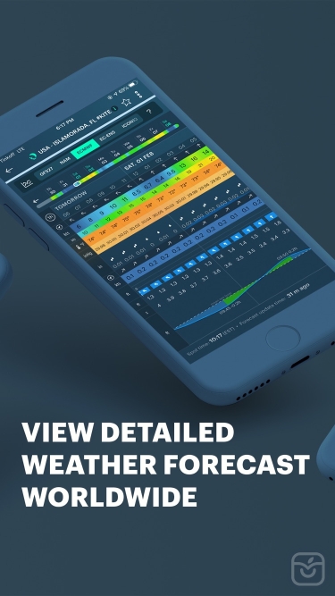 تصاویر Windy Pro: marine weather app