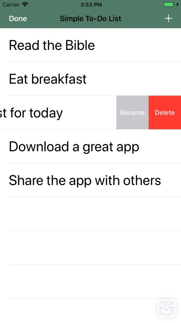 تصاویر Simple To-Do List!