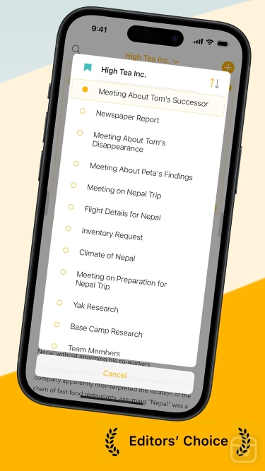 تصاویر Agenda: Notes meets Calendar ++