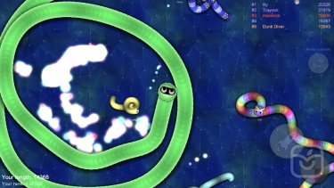 تصاویر wormy.io: snake game
