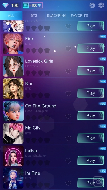 تصاویر KPOP HOP: Music Edm Game!