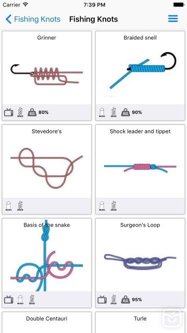 تصاویر Fishing Knots Mp-Fish