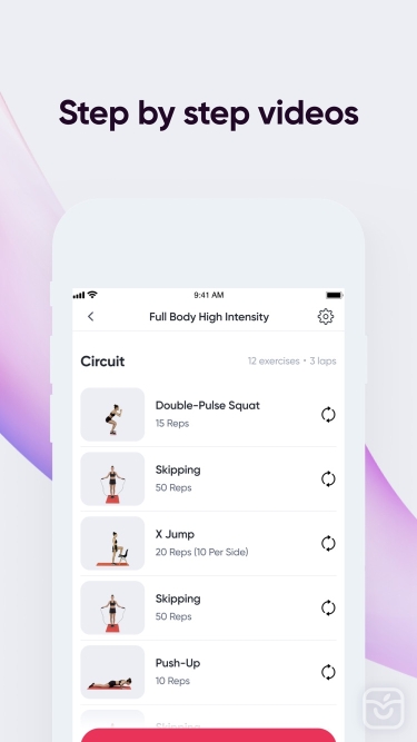 تصاویر Sweat: Fitness App For Women