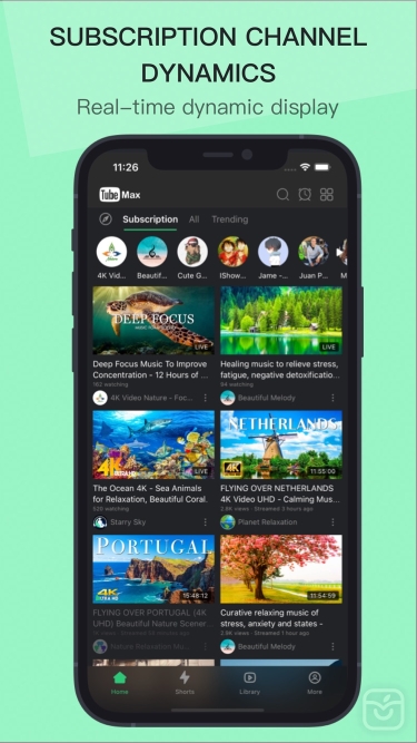 تصاویر TubeMax:Video and Music Player 