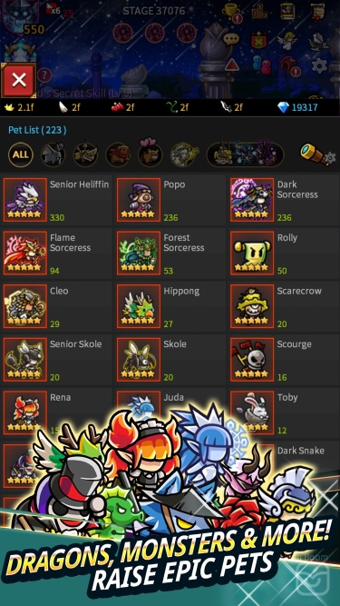 تصاویر Endless Frontier - RPG