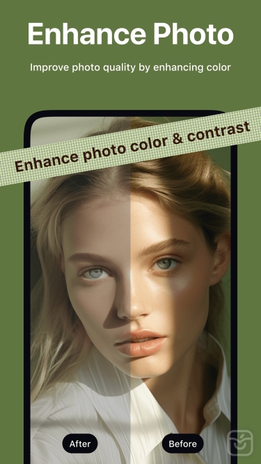 تصاویر AI Enlarger: for Photo & Anime ++