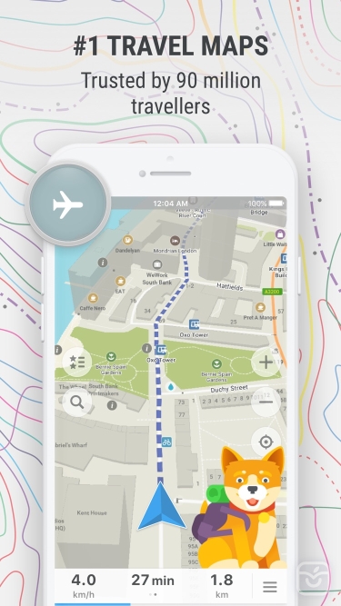 تصاویر MAPS.ME: Offline Maps, GPS Nav