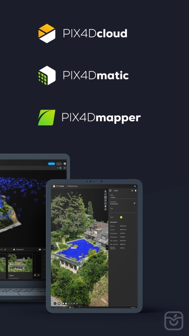 تصاویر PIX4Dcatch: 3D scanner