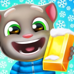 لوگو Talking Tom Gold Run ++