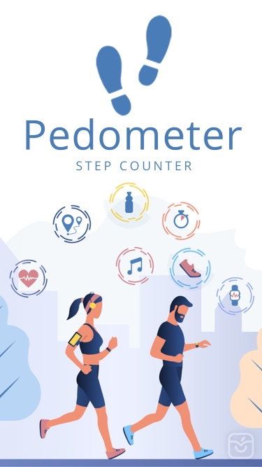 تصاویر Pedometer - Steps,Step Counter
