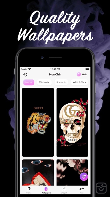 تصاویر IconChic-Aesthetic Icons Theme