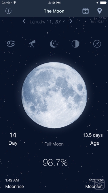 تصاویر The Moon: Calendar Moon Phases