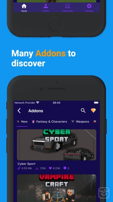 تصاویر Addons, Skins for Minecraft PE ++