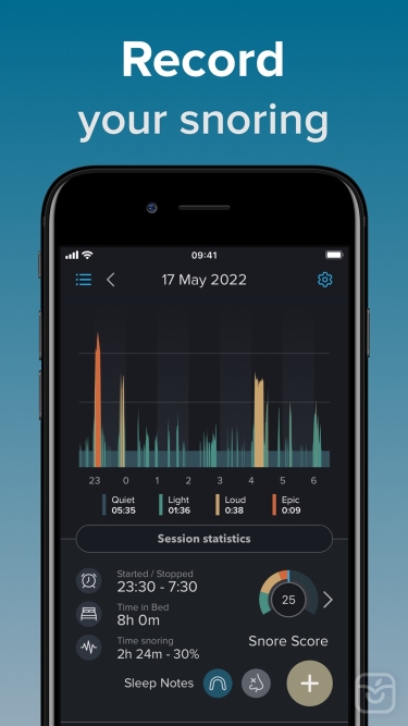 تصاویر SnoreLab : Record Your Snoring ++