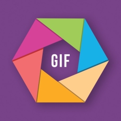 لوگو GifPost : GIFs Share, Edit & Post for Instagram