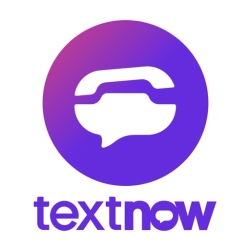 لوگو TextNow: Call + Text Unlimited