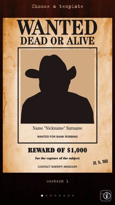 تصاویر Wanted Poster Pro