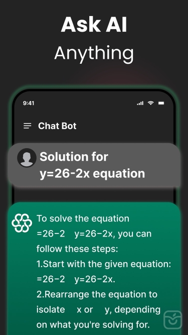 تصاویر AI Chatbot : Ask AI Chat Bot ++