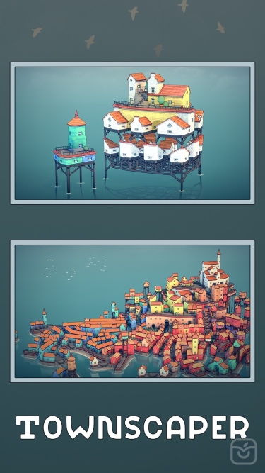 تصاویر Townscaper