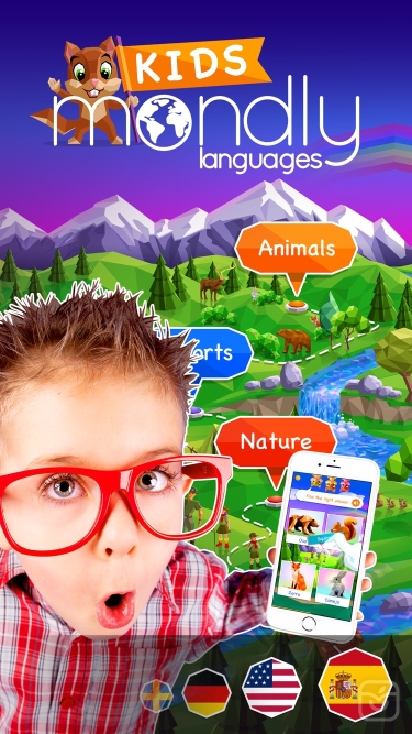 تصاویر Mondly Kids ++ | آنلاک‌شده