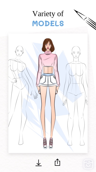 تصاویر Fashion Illustration: Design ++