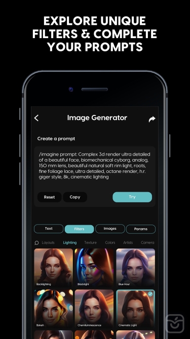 تصاویر AI Prompt Generator Community ++