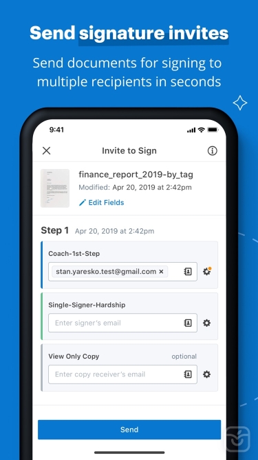 تصاویر signNow: e-Signature app