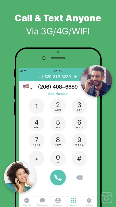 تصاویر Second Phone Number -Texts App