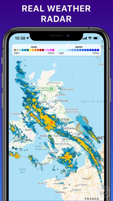 تصاویر RAIN RADAR ° live weather maps