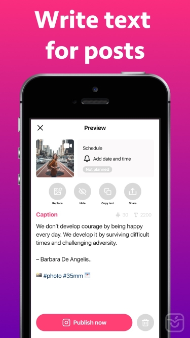تصاویر One Planner Preview Stories