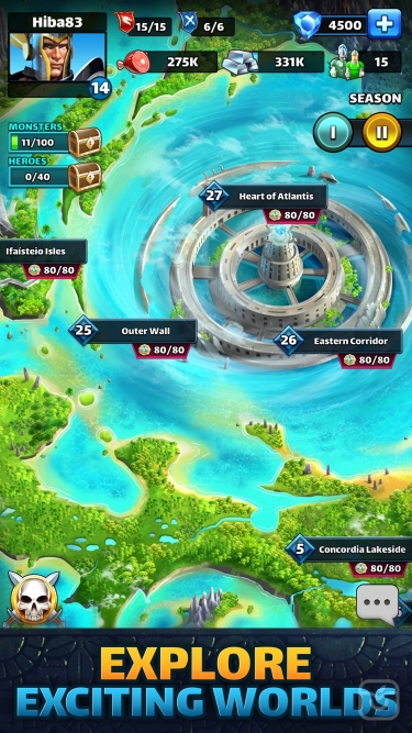 تصاویر Empires & Puzzles Epic Match 3|امپراطوری ها و پازل ها