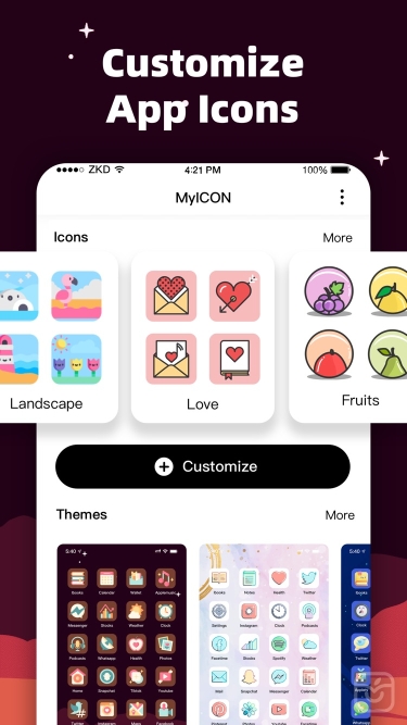 تصاویر MyICON Changer – Icon Themer