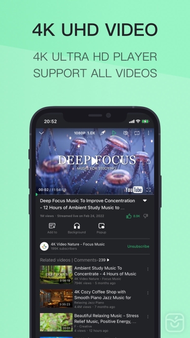 تصاویر TubeMax:Video and Music Player 