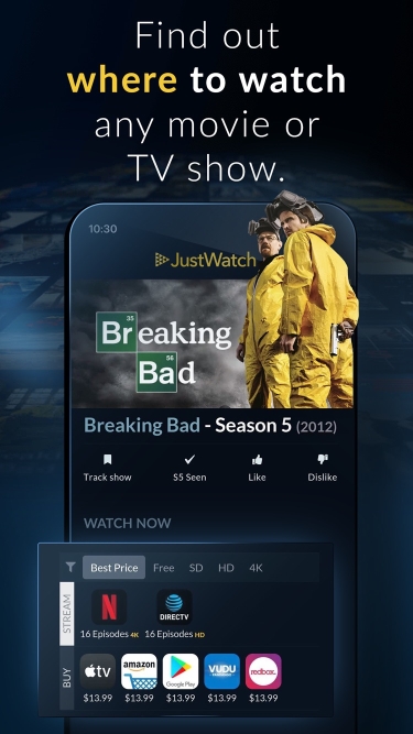 تصاویر JustWatch - Movies & TV Shows