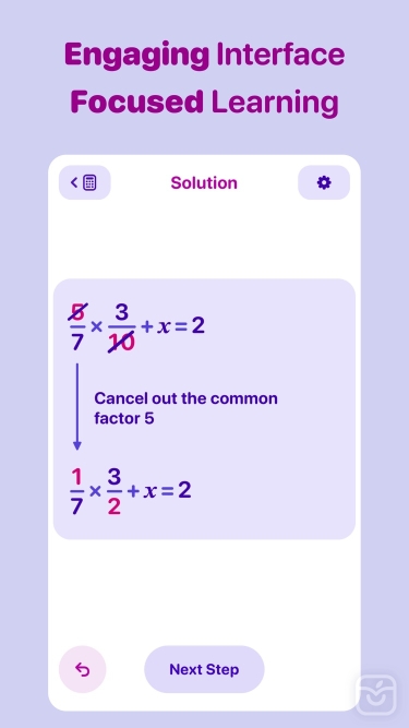 تصاویر Animath - Math Solver & Helper ++