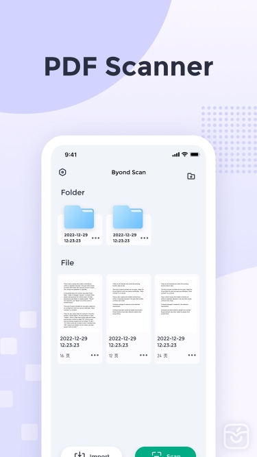 تصاویر Beyond Scan: OCR & PDF Scanner ++
