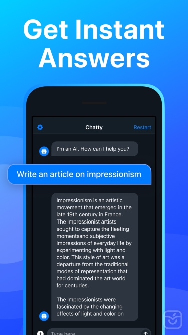 تصاویر AI Chat - Chatty.ai Chatbot++