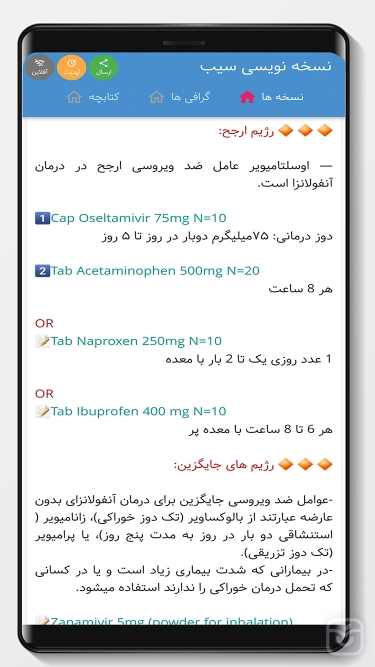 تصاویر نسخه نویسی سیب