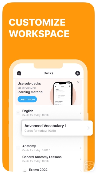 تصاویر Anki Pro ++ | آنلاک‌شده