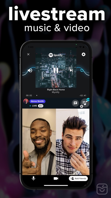 AmpMe – Speaker \u0026 Music Sync 