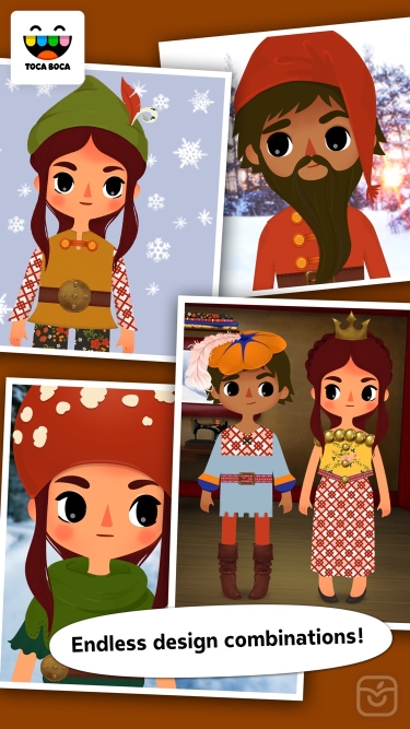 تصاویر Toca Tailor Fairy Tales
