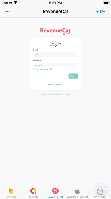 تصاویر DashTabs: Firebase, AdMob … ++