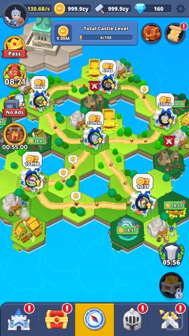 تصاویر Crown Rumble: Idle Kingdoms ++